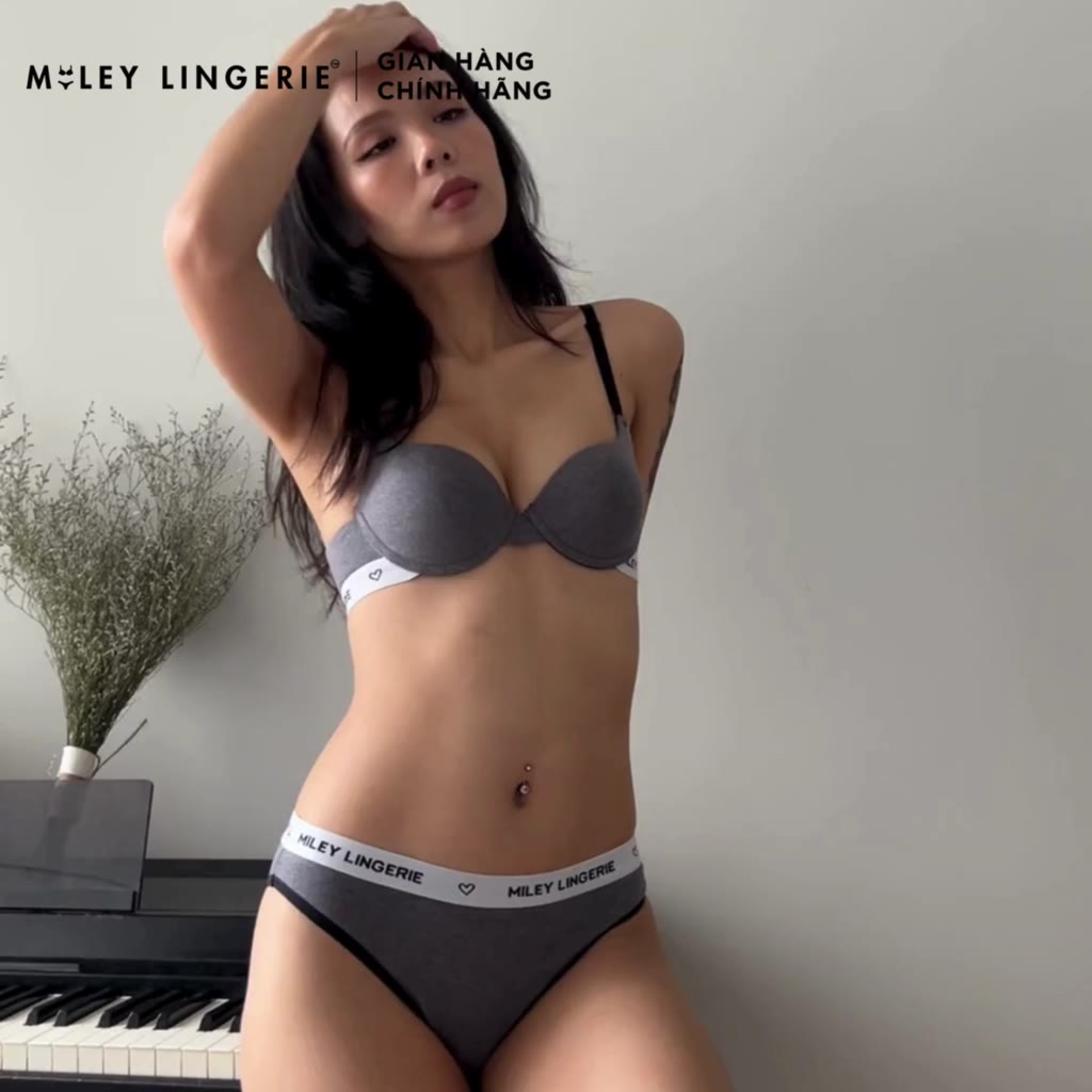 Bộ Đồ Lót Sporty Chic Melange Miley Lingerie BRC01002-FCB0100 (Màu ngẫu nhiên) | BigBuy360 - bigbuy360.vn
