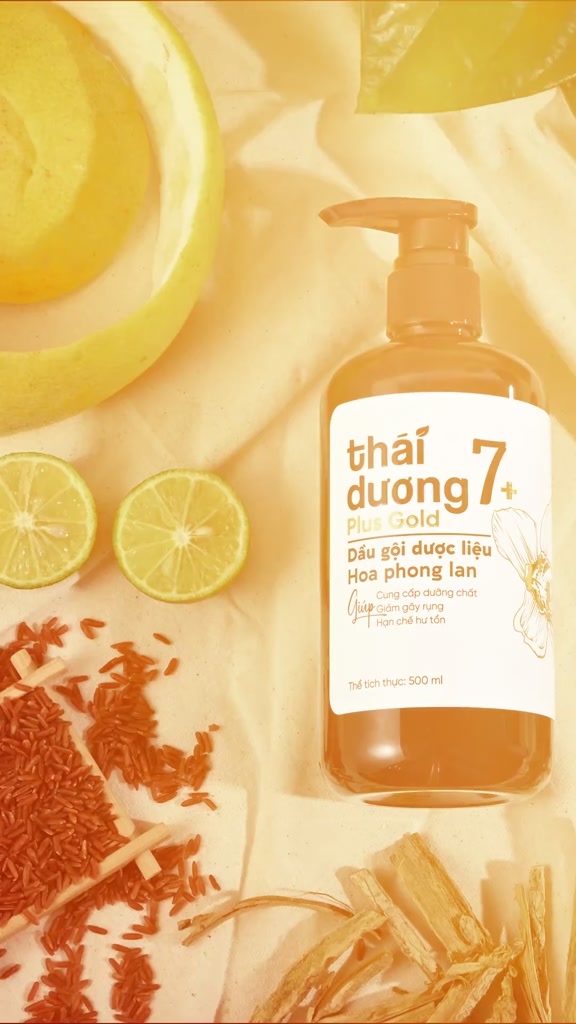 [KOL] Dầu gội Thái Dương 7 Plus Gold Hoa Phong Lan chai 500ml kèm quà tặng - Dầu gội dành cho tóc gàu, ngứa, rụng tóc | BigBuy360 - bigbuy360.vn
