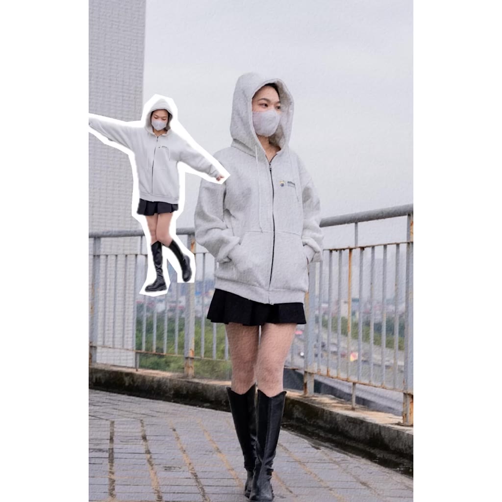 Áo Hoodie Zip Amee Minions , Áo Khoác Nỉ Form Rộng Unisex Nam Nữ Mặc Đẹp | BigBuy360 - bigbuy360.vn
