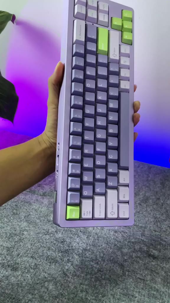 Bàn Phím Cơ M71 Khung Nhôm CNC Không dây Bluetooth Cấu Trúc GASKET Hotwsap 5 Pin Mạch Xuôi LED RGB | BigBuy360 - bigbuy360.vn