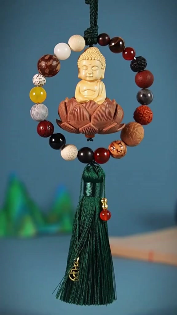 Khánh Treo Xe Liên Hoa Phật Như Lai