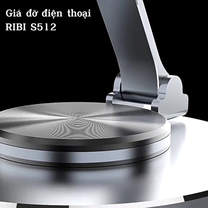 Giá đỡ điện thoại bằng kim loại xoay 360° RIBI S512 - Hàng chất lượng cao | BigBuy360 - bigbuy360.vn