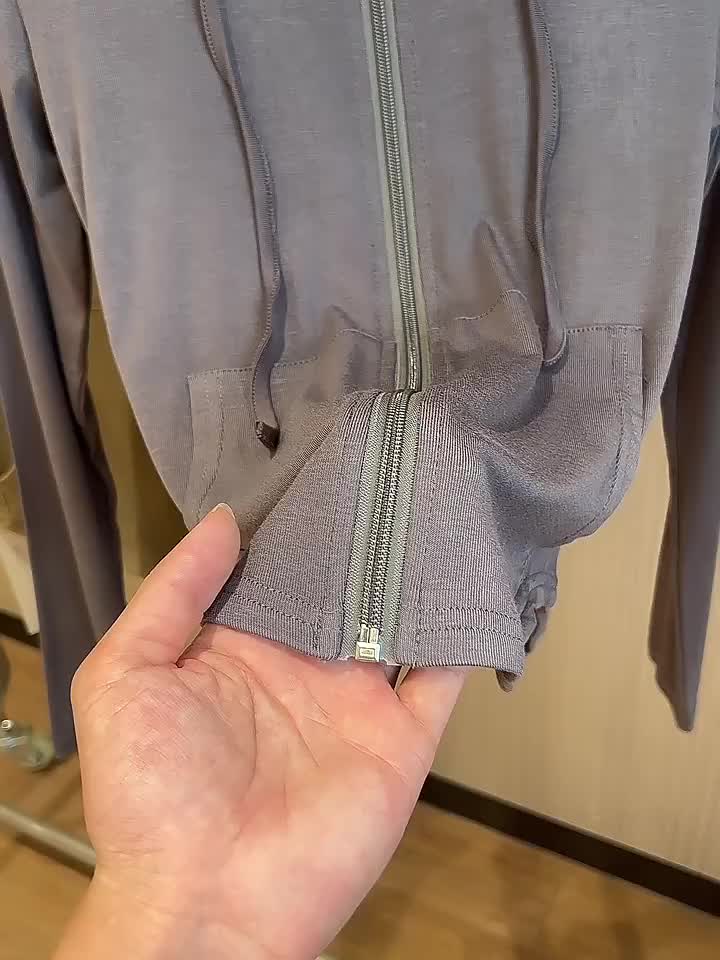 Áo Khoác Thể Thao Tay Dài cắt xẻ vừa vặn  tập GYM, YOGA, ZUMBA Cho Nữ | BigBuy360 - bigbuy360.vn