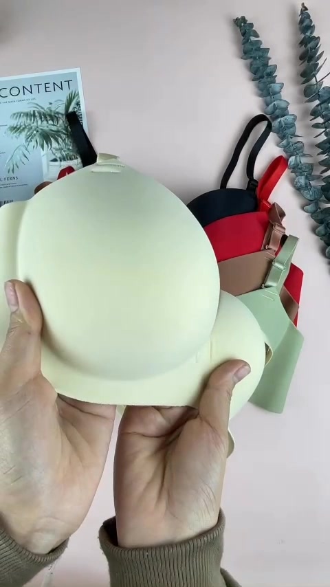 Áo lót nữ đúc su không gọng Áo ngực cúp ngang mút bàn tay nâng ngực | BigBuy360 - bigbuy360.vn