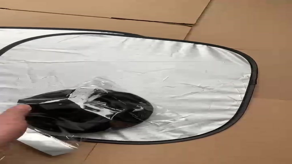 Combo 4 Tấm Chắn Nắng Ô Tô Tráng Bạc Gấp Gọn