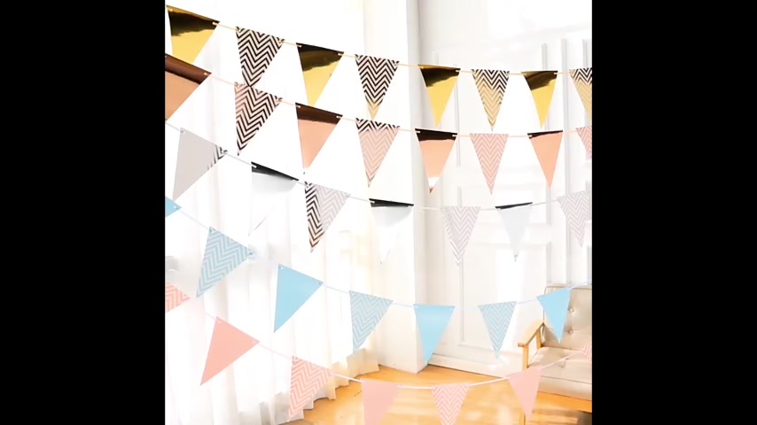 Dây cờ tam giác ép kim dài 5m