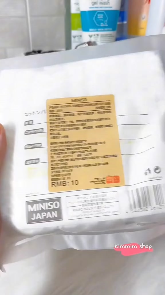 Bông Tẩy Trang Miniso Nhật Bản 180 Miếng Siêu Mềm Mại, Siêu Dai, Miniso 180 Miếng, Bông Tẩy Trang Làm Sạch Sâu | BigBuy360 - bigbuy360.vn