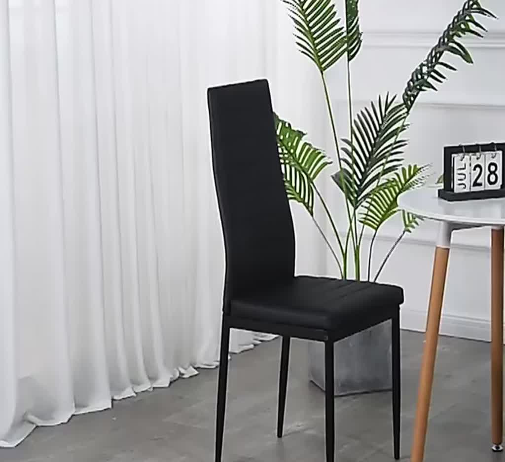 BMZAR Ghế Ngồi Đa Năng Làm Ghế cà phê Ăn Phòng Bếp Ghế Ngồi Học Dụng Decor bọc da chân sắt sơn tĩnh điện ngồi cực êm | BigBuy360 - bigbuy360.vn