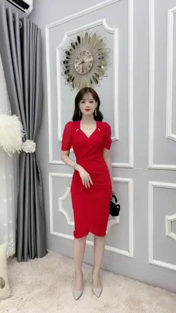 Váy đầm dự tiệc sang chảnh body phối cục ngọc v20 đầm trắng đầm váy đi biển váy đi chơi váy đi tiệc | BigBuy360 - bigbuy360.vn