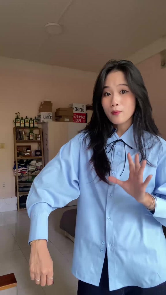 Áo sơ mi nữ tay dài GILLEE sơ mi kẻ sọc oversized nhiều màu, sơ mi form rộng cao cấp chống nhăn FAS292 | BigBuy360 - bigbuy360.vn