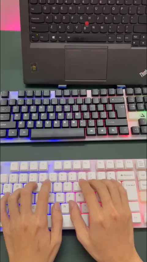 Bàn phím máy tính có dây gaming MIKUSO KB-C024 giả cơ chống nước led rgb chơi game làm việc văn phòng cho PC laptop | BigBuy360 - bigbuy360.vn