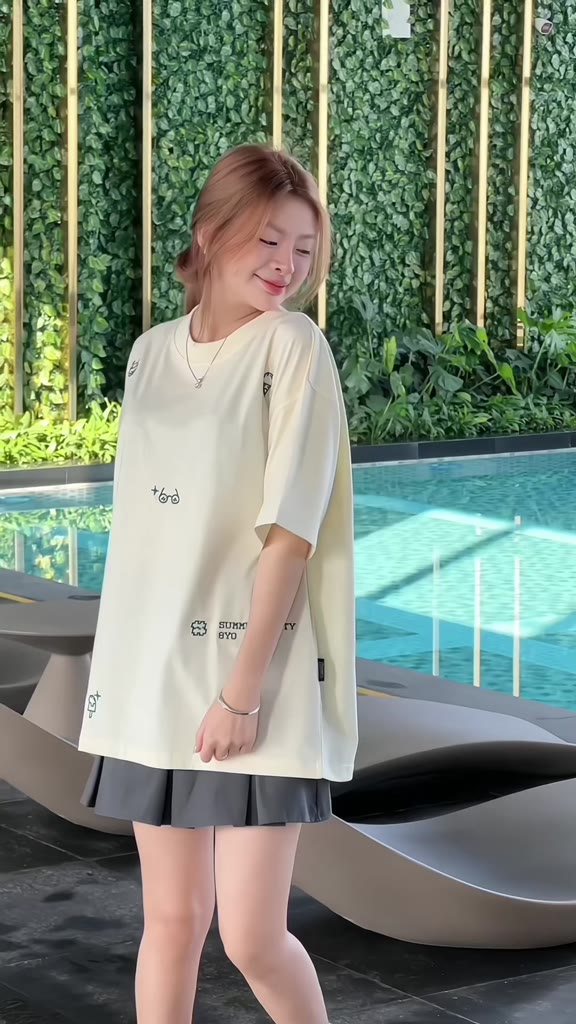 Áo Thun Thêu 8YO SUMMER PARTY Tee Cotton Mềm Mịn Mát - Áo Phông Local Brand Unisex Nam Nữ Form Rộng | BigBuy360 - bigbuy360.vn