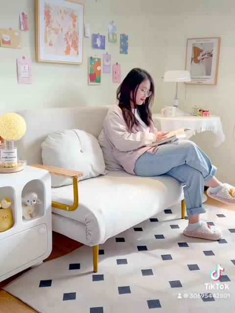 Ghế sofa giường gấp gọn cao cấp 2024,Sofa giường  2 trong 1 chất liệu vải nỉ nhung Khung Thép Chịu Tải 500kg ( tặng gối) | BigBuy360 - bigbuy360.vn