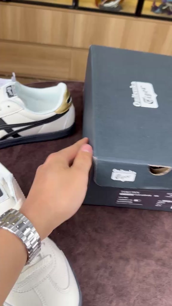 [Geeksneaker] Giày Sneaker Cổ thấp Onitsuka Tiger Tokuten  ' White Black Gold ' | BigBuy360 - bigbuy360.vn