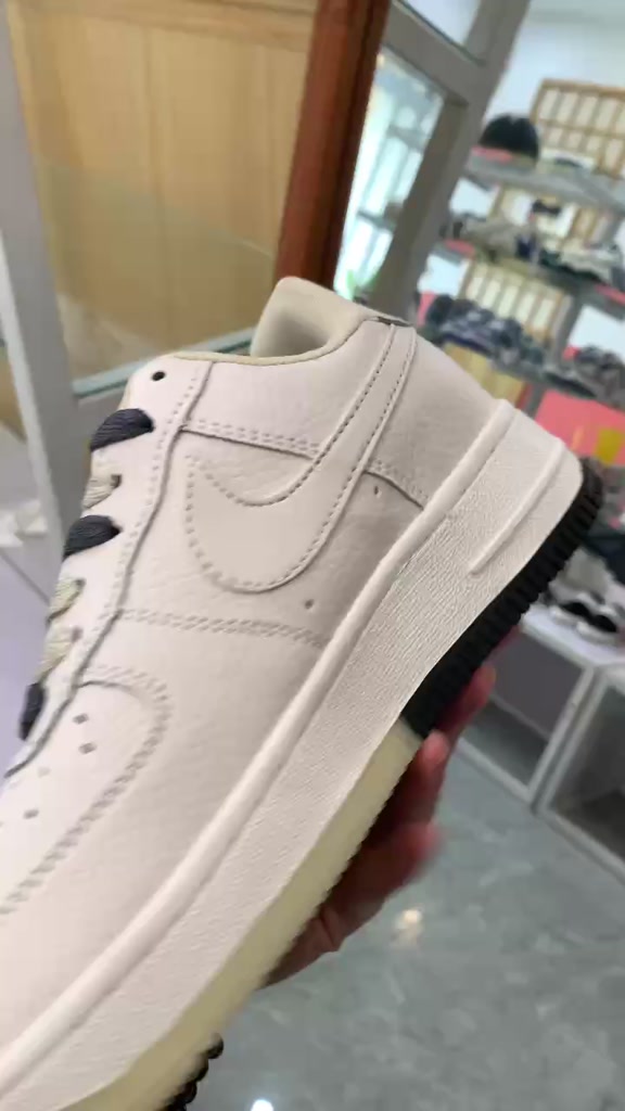 Giày Nike_AF1 Âm Dương Nam Nữ, Giày Thể Thao AF1 Âm Dương Vệt Phản Quang Bản Trung Đế Air Full PK - Niceshoes | BigBuy360 - bigbuy360.vn