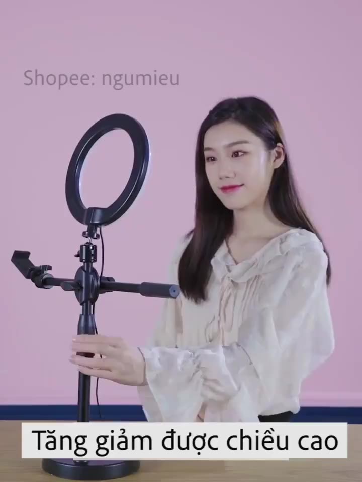 Giá Quay Video Để Bàn Xoay 360 Độ D36