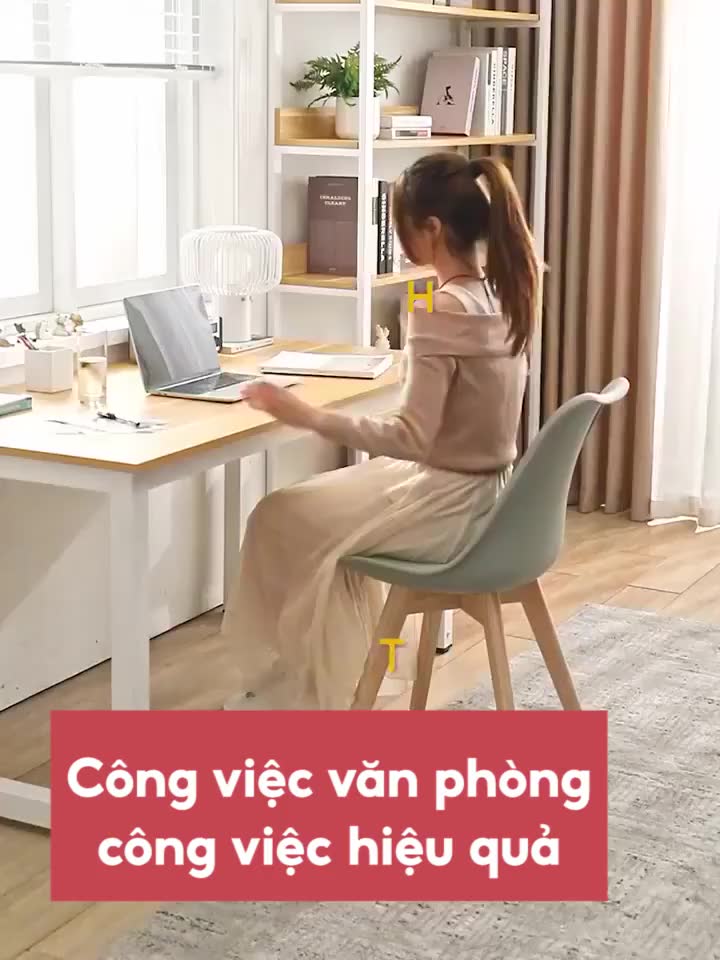 Bàn làm việc đa năng bàn học gỗ Bàn máy tính thiết kế hiện đại đa năng chân sắt dùng cho văn phòng | BigBuy360 - bigbuy360.vn