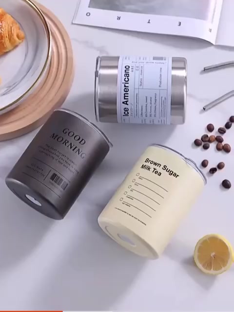 Ly giữ nhiệt Americano 600ml/300ml, cốc giữ nhiệt đến 12h không đổ mồ hôi, chuẩn inox 304 | BigBuy360 - bigbuy360.vn