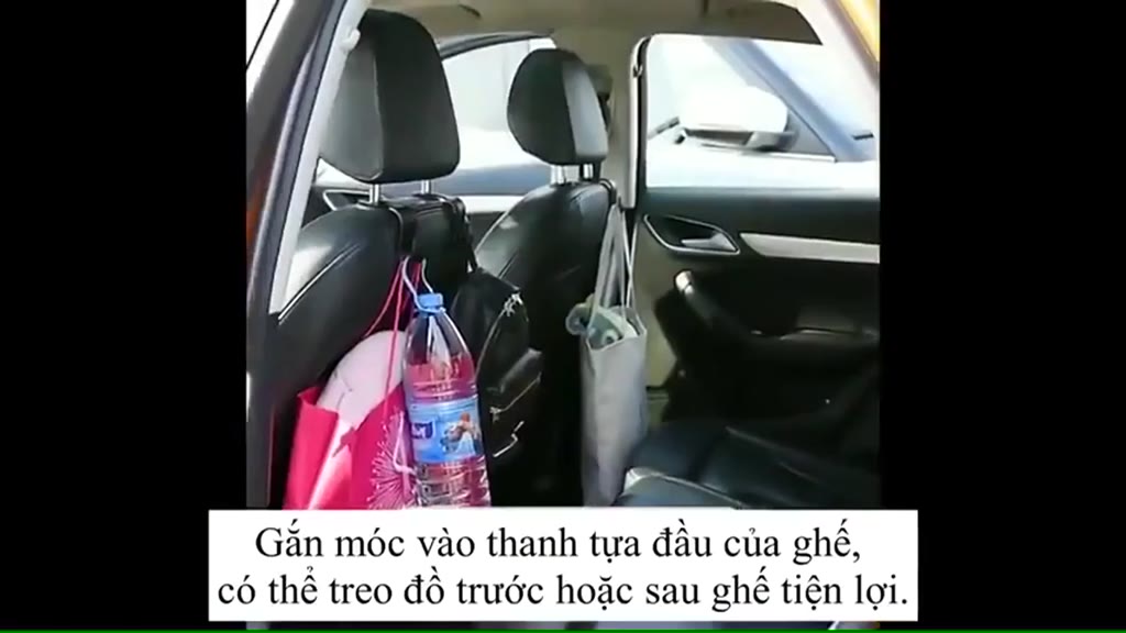 Móc treo giữ đồ sau ghế ô tô