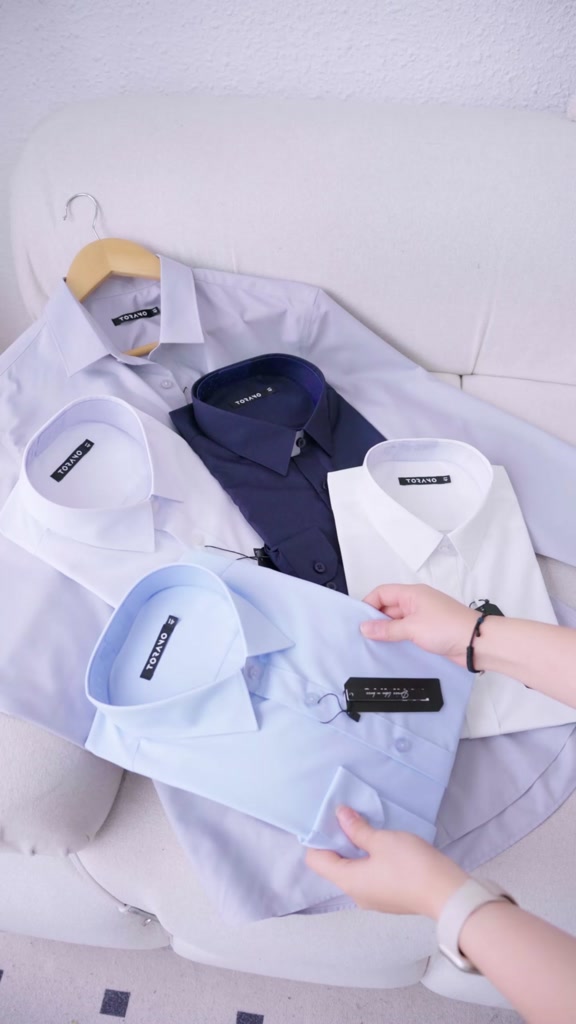 Áo sơ mi nam TORANO dài tay trơn phom chuẩn lịch sự - FATB002 | BigBuy360 - bigbuy360.vn