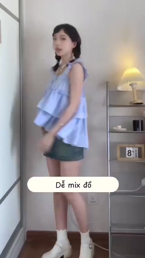 áo 2 dây babydoll quai nhún điệu đà bánh bèo áo hai dây cánh tiên bèo lệch tiểu thư phong cách hàn quốc A181 SUTANO | BigBuy360 - bigbuy360.vn