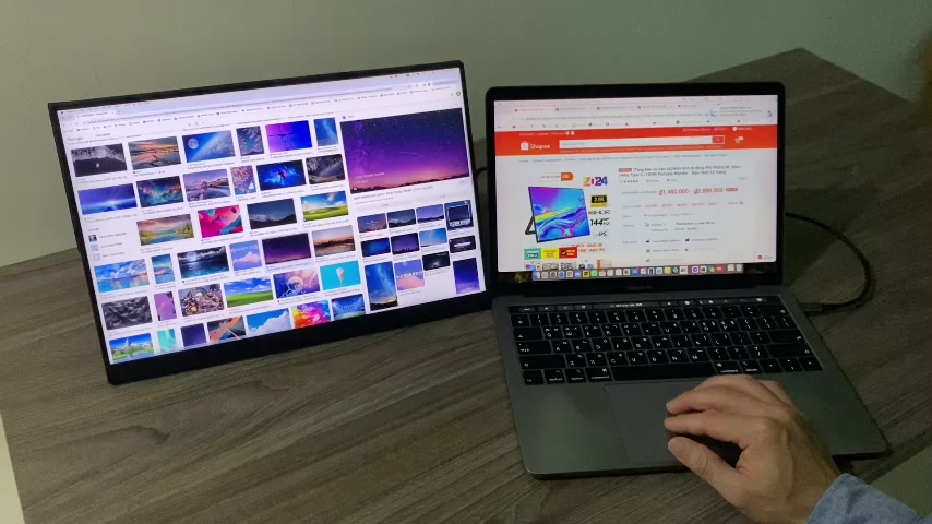 [Tặng kèm bao da] BOE Màn hình di động IPS FHD/2.5K, 60hz-144hz Type C / HDMI Portable Monitor | BigBuy360 - bigbuy360.vn