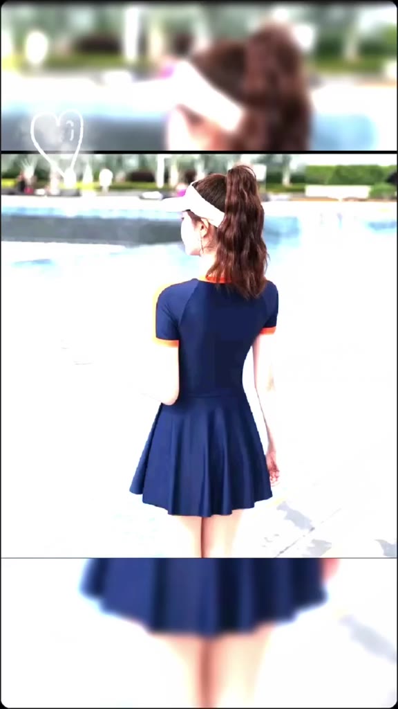 Đồ bơi liền thân nữ Bikini một mảnh kín đáo dạng váy đi biển áo tắm khóa zip tay ngắn & dài size S - 2XL The Queen 082 | BigBuy360 - bigbuy360.vn