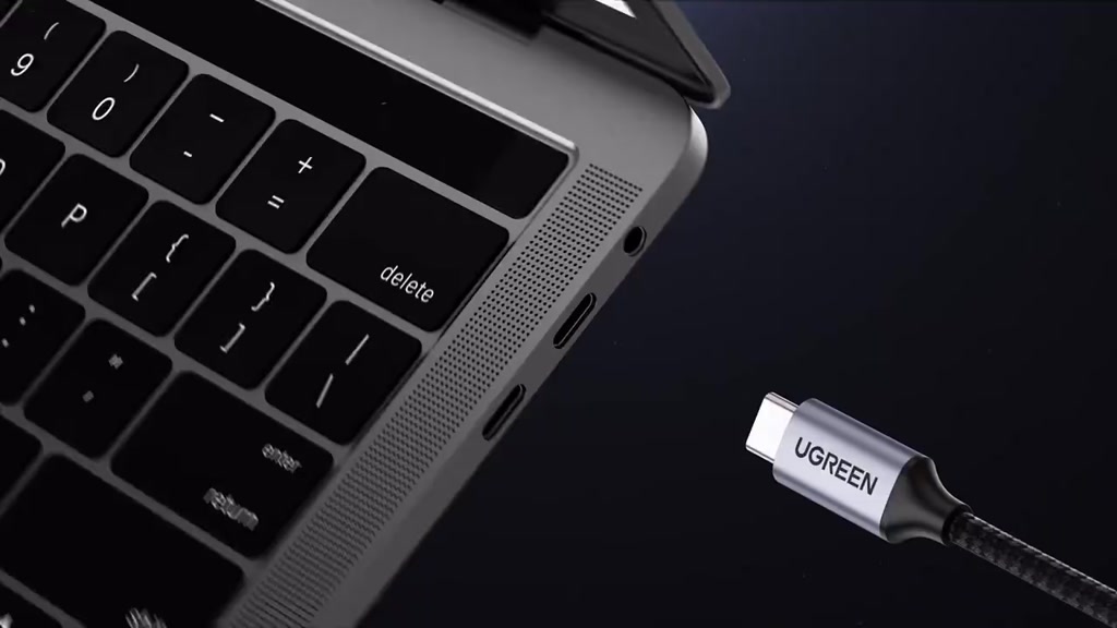 Cáp Type-C to HDMI Ugreen 4K 60Hz dây dù, đầu kim loại cho Usb C Macbook, iPad, Laptop cao cấp 50570 | BigBuy360 - bigbuy360.vn