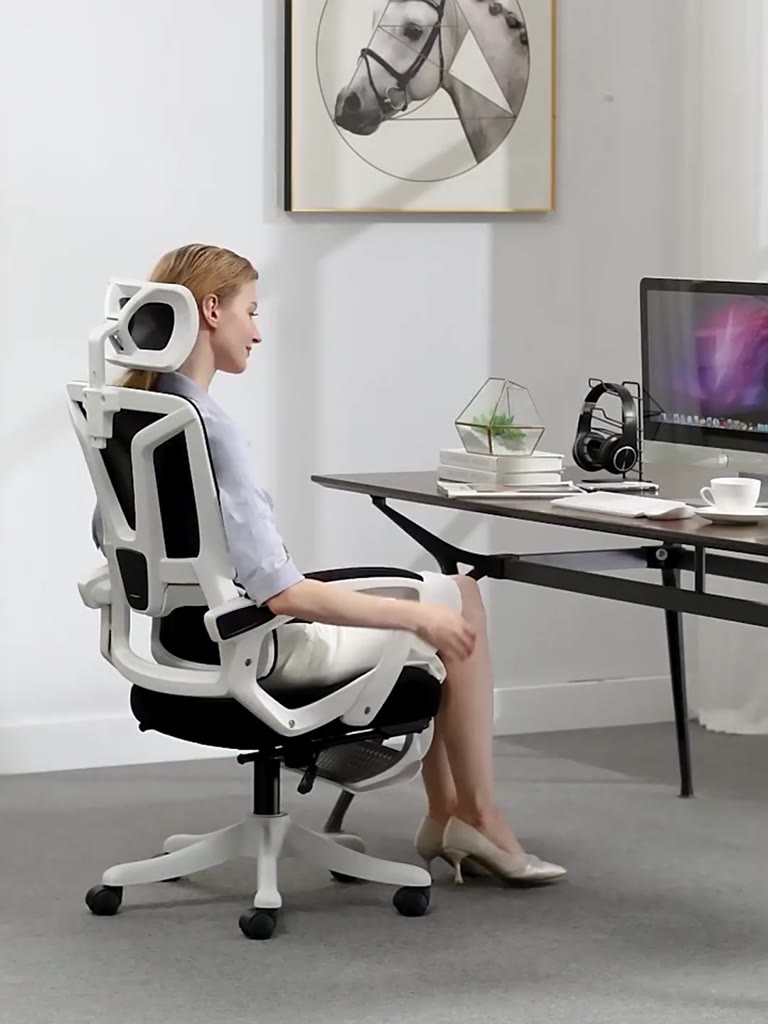 Ghế Văn Phòng Ghế Công Thái Học Ghế Xoay Văn Phòng Có Gác Chân Đệm Dày Dặn Anhome Pehouse PH23301 | BigBuy360 - bigbuy360.vn