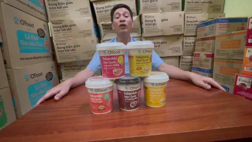 Tokbokki Hàn Quốc O'food ăn liền hộp 105g