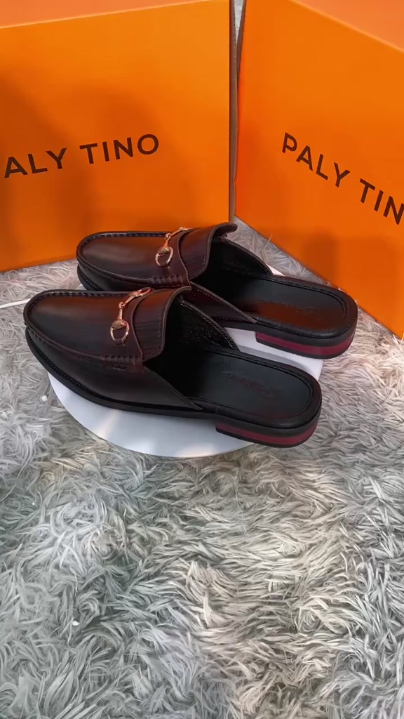 [LUXURY]  Giày Sục Nam da bò cao cấp siêu đẹp thời thượng đế cao phíp cao cấp 3cm, Giày Hở gót nam- Mã G107 | BigBuy360 - bigbuy360.vn