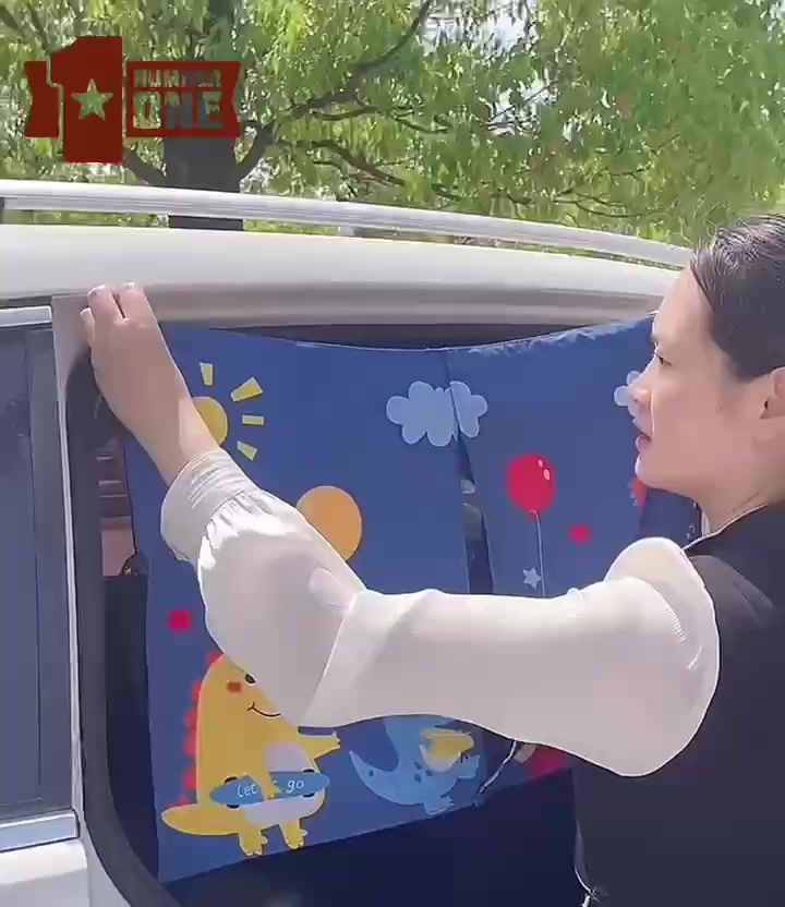 RÈM CHE NẮNG Ô TÔ,2 LỚP HÚT TỪ TÍNH