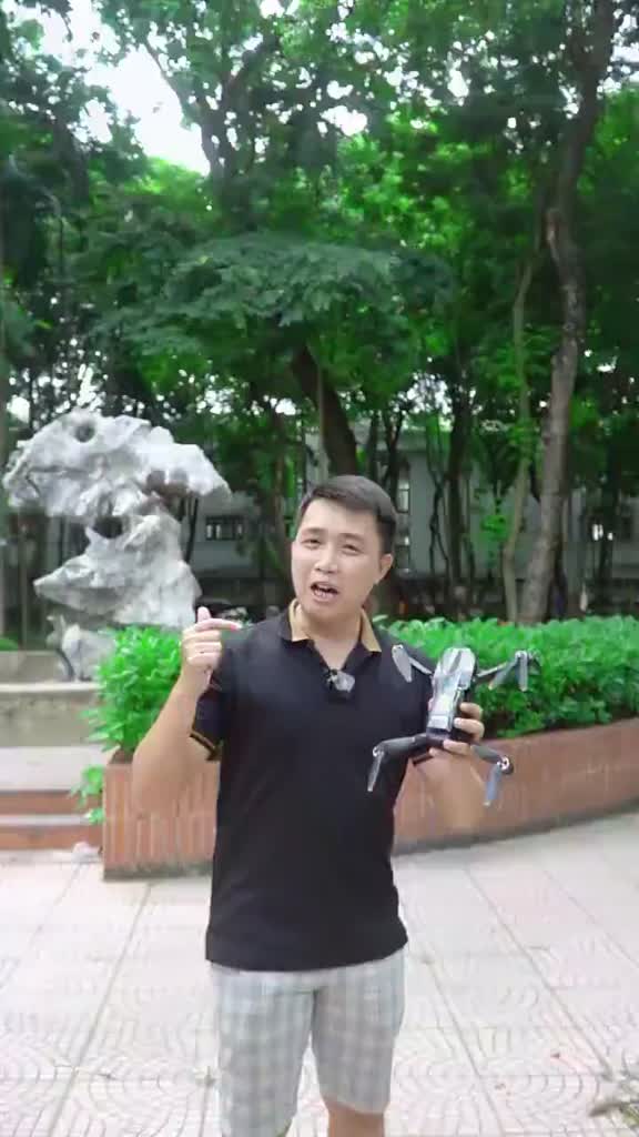 Flycam camera full HD siêu nét, Plycam M218 pro max tốt hơn Drone K998 Max có G.P.S pin trâu 3500 bay 30 phút | BigBuy360 - bigbuy360.vn