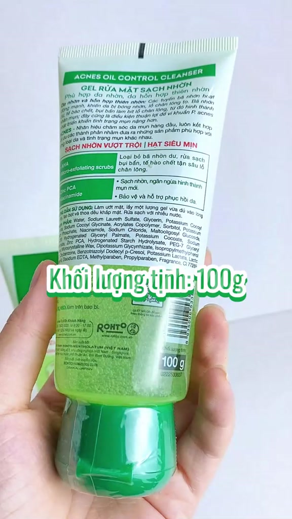 Sữa Rửa Mặt Acnes Kiểm Soát Nhờn,Mụn Acnes Oil Control Cleanser/Creamy Wash/Foaming Wash/Gentle Dr Thêm | BigBuy360 - bigbuy360.vn