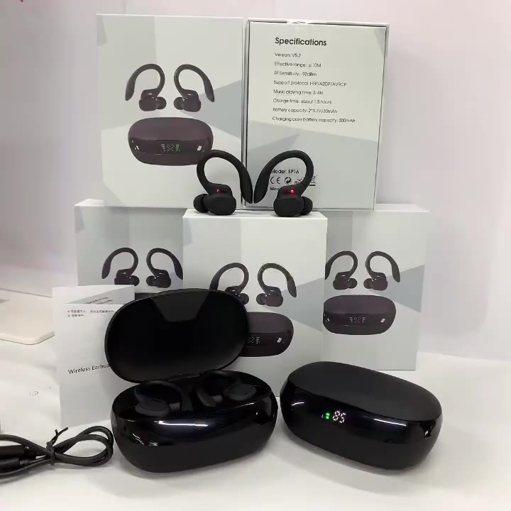 [Đặc biệt dành cho thể thao] Tai nghe Bluetooth không dây chính hãng tai nghe Bluetooth thể thao chống nước khử tiếng ồn | BigBuy360 - bigbuy360.vn