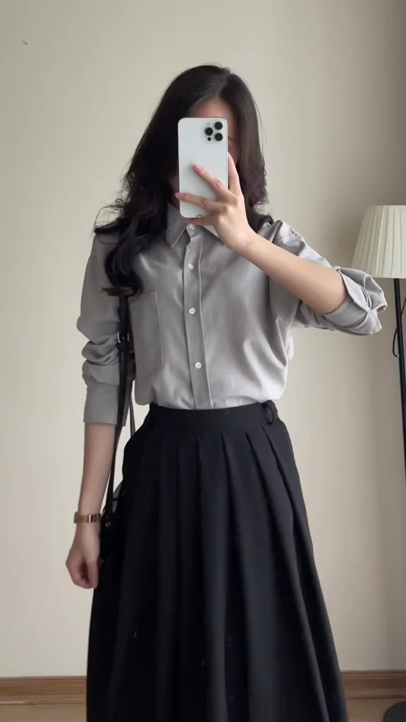 Áo Sơ Mi Linen, Áo Sơmi Nữ Basic Trơn, Áo Somi Dáng Rộng Thấm Hút Mồ Hôi Miho House | BigBuy360 - bigbuy360.vn