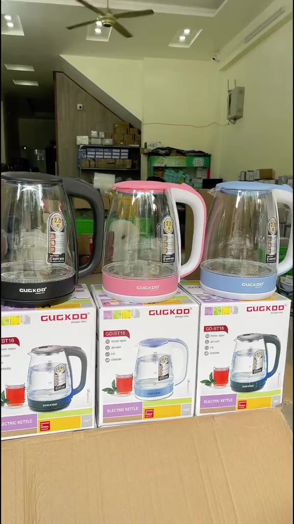 Ấm Siêu Tốc Thủy Tinh 2 Lít