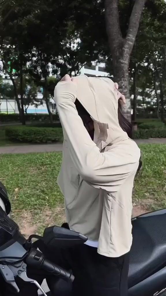 Áo chống nắng ngắn chống tia uv chống nắng tốt egentlehanoi | BigBuy360 - bigbuy360.vn