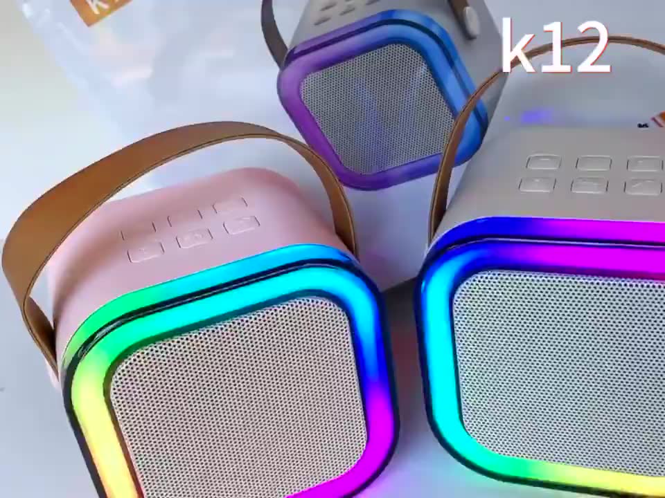 Bộ Loa Bluetooth + 2 Mic Không Dây Mini Hát Karaoke Tại Nhà K12, Có Thể Thay Đổi Giọng, Dễ Sử Dụng , BẢO HÀNH 12 THÁNG | BigBuy360 - bigbuy360.vn