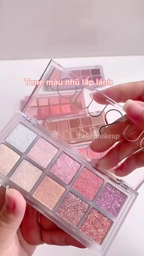 Bảng Phấn Mắt 10 Ô Siêu Lấp Lánh Romand Better Than Eye Palette | BigBuy360 - bigbuy360.vn