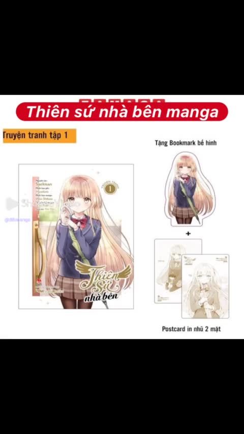 Truyện tranh - Thiên sứ nhà bên tập 5 4 1 2 3 5 bản Manga - có phân loại poster - nxb kim đồng | BigBuy360 - bigbuy360.vn