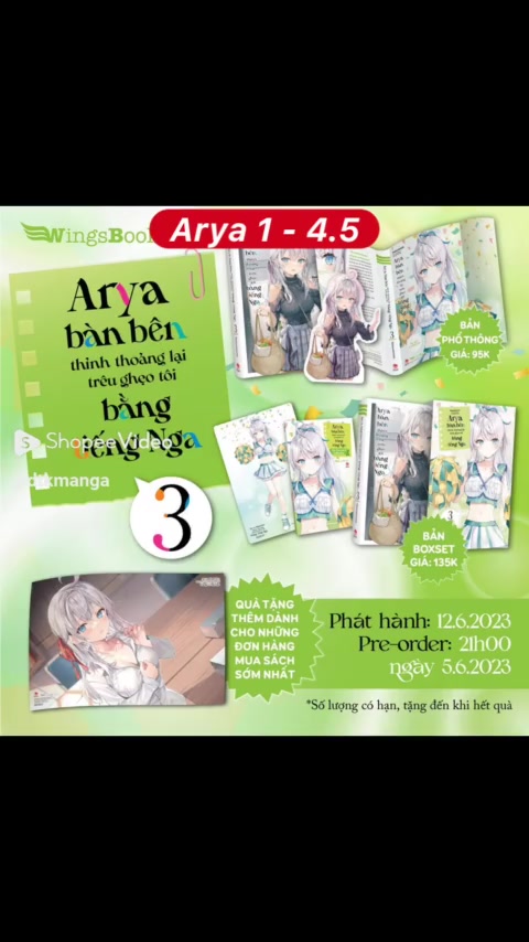 Truyện - Arya Bàn Bên Thỉnh Thoảng Lại Trêu Ghẹo Tôi Bằng Tiếng Nga Full Quà – Tập 10 9 8 7 6 | BigBuy360 - bigbuy360.vn