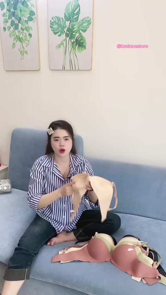 Áo ngực nữ đúc su trơn nâng ngực BRALUNE, áo lót nữ không gọng đệm mút bàn tay chống xệ mã ANM-62 | BigBuy360 - bigbuy360.vn