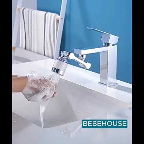 Bộ Lọc Nước, Đầu Vòi Lọc Nước Đa Năng Xoay 1080 Độ HT026 BEBEHOUSE | BigBuy360 - bigbuy360.vn