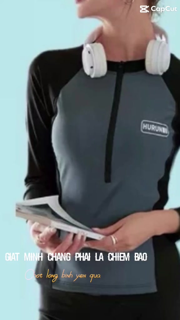 [Có size] Bikini đồ bơi nữ đi biển 2 mảnh năng động, Dây khóa kéo dài tay  Quần 2 Lớp Kín Đáo BIKINI SUNSHINE KK00 | BigBuy360 - bigbuy360.vn