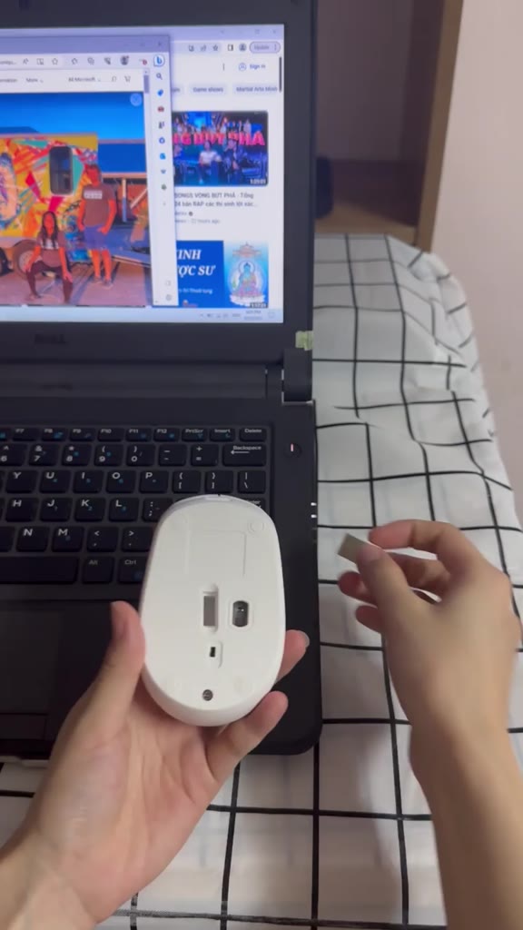 Chuột không dây bluetooth sạc pin, chống ồn HXSJ M100 wireless 2.4Ghz siêu nhạy dùng cho PC, laptop | BigBuy360 - bigbuy360.vn