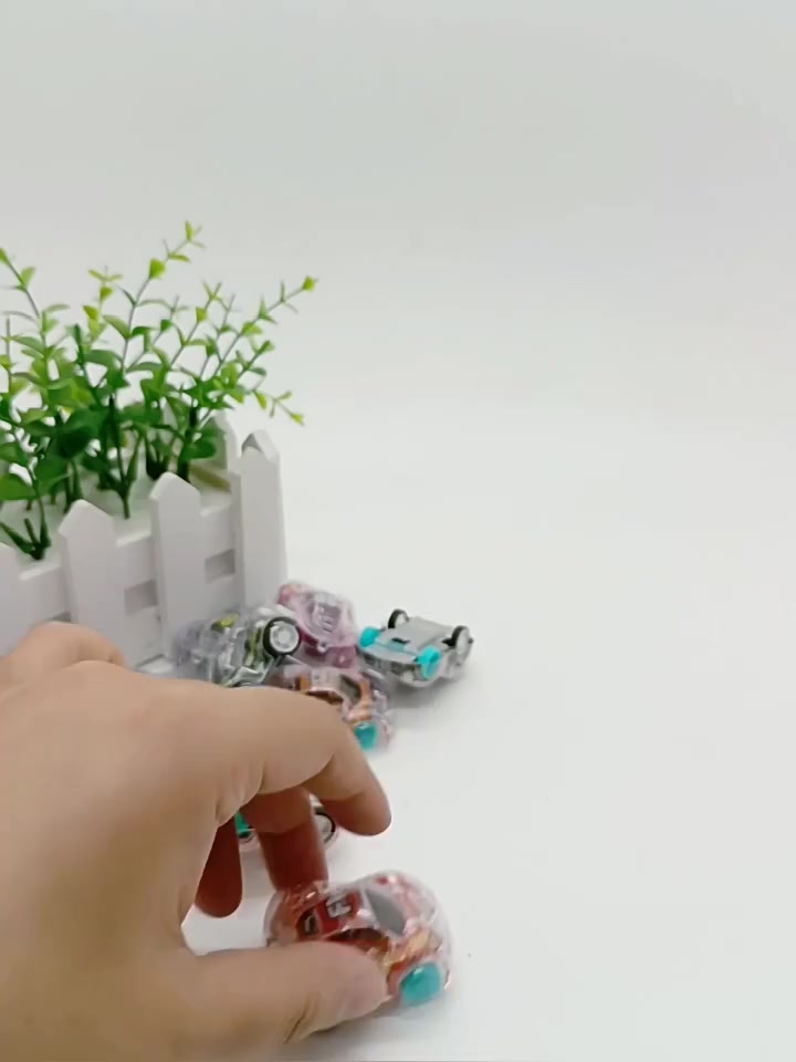 Combo Ô Tô đồ chơi Mini Chạy Đà Vỏ Trong Suốt Nhiều Màu Sắc