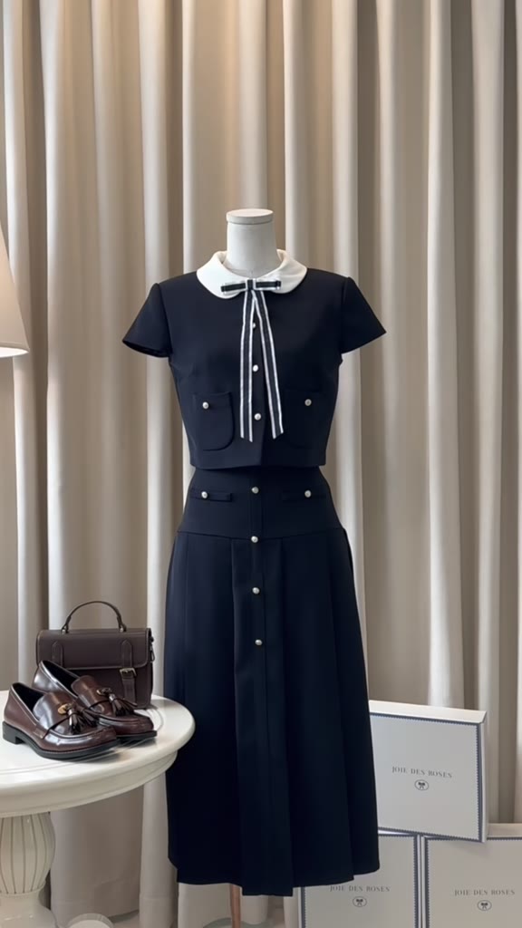 JOIE DES ROSES - Set áo và chân váy midi Lana Set | BigBuy360 - bigbuy360.vn