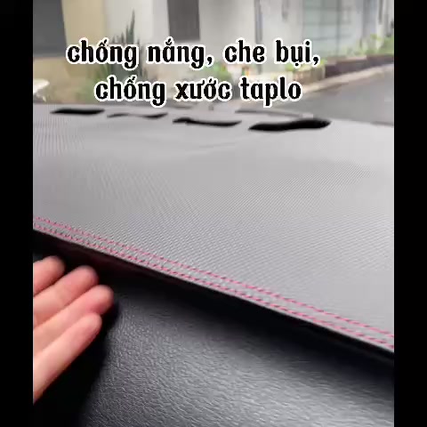 Thảm taplo xe Honda City 2014 đến 2024 Da Vân Carbon