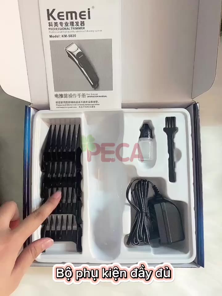 Tông đơ cắt tóc Kemei KM-5020
